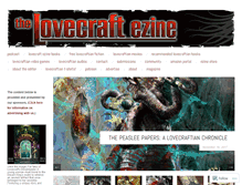 Tablet Screenshot of lovecraftzine.com
